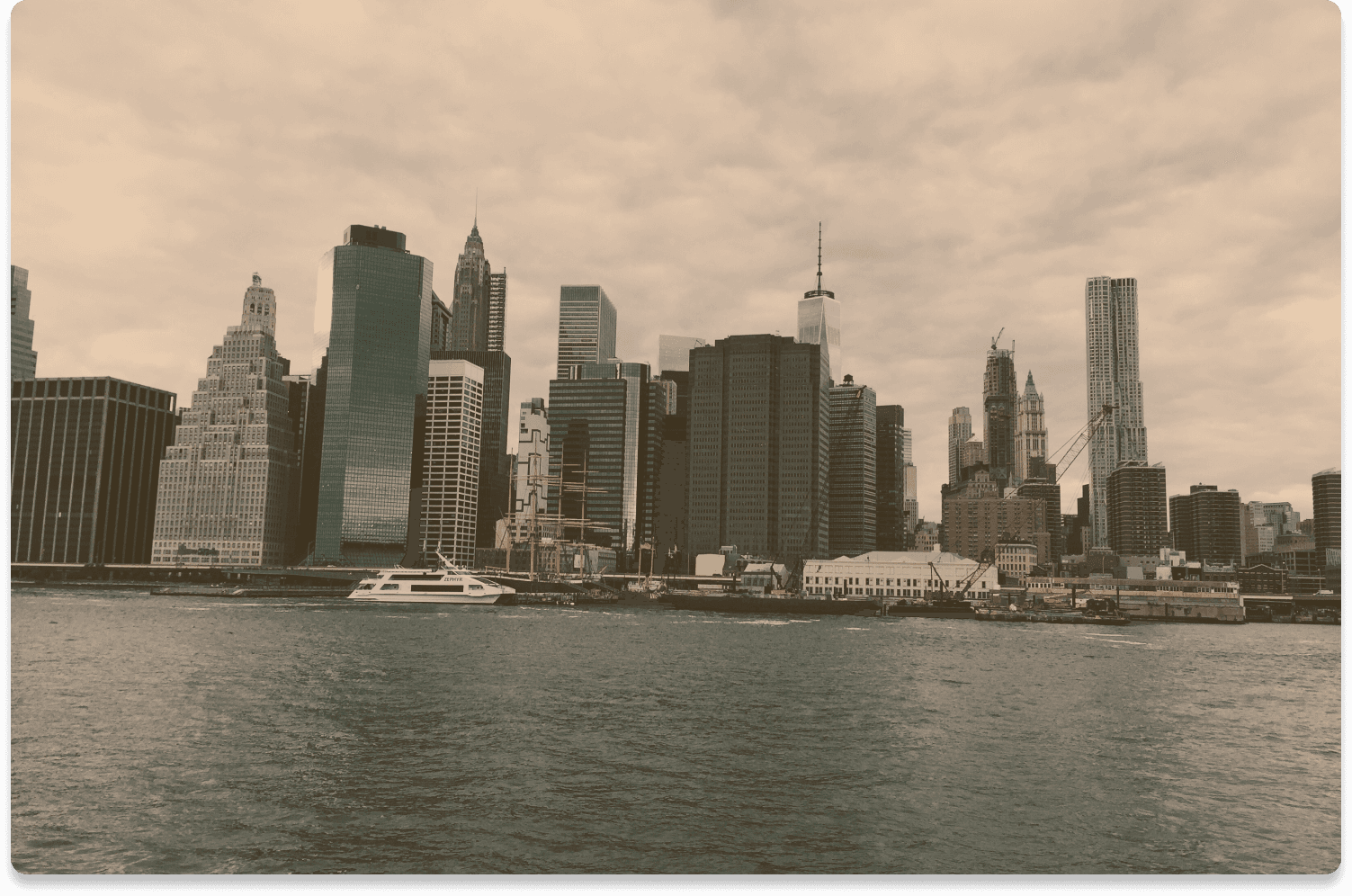 Financial District in NYC - 2014