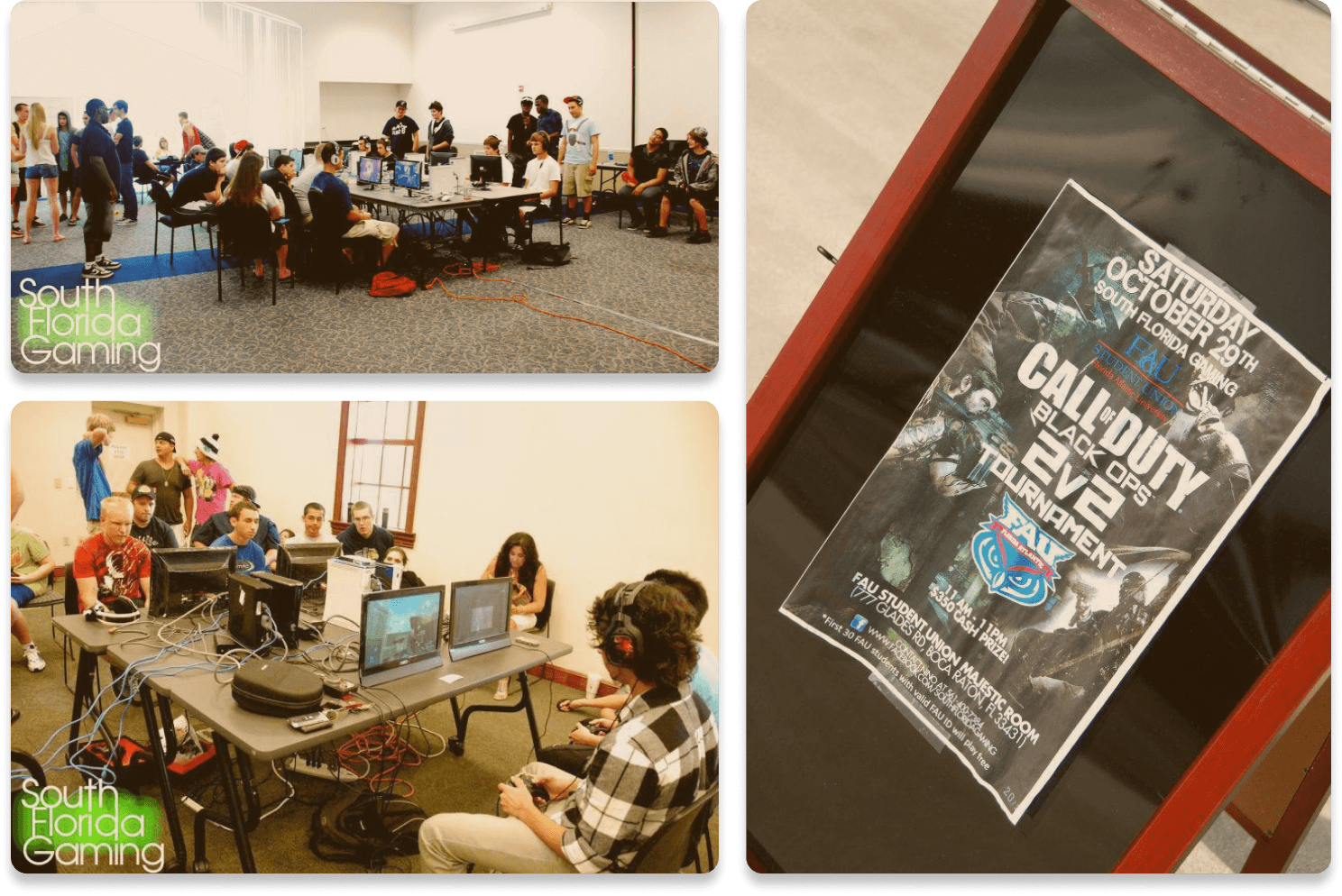 Video game tournament we hosted - 2011