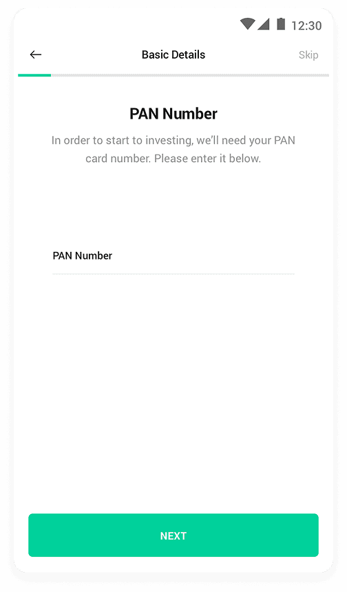Groww onboarding screen 10